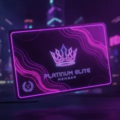 VIP membership tier badge for Neon Strip Slots
